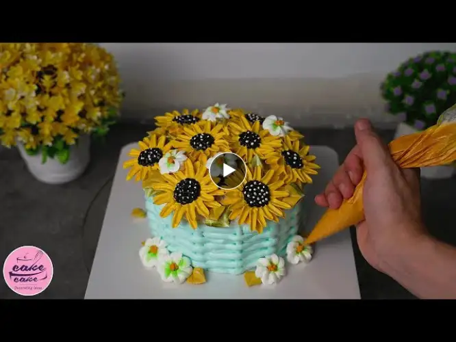 Chrysanthemums Cake Design | Beautiful Cake Decorating Tutorials For Birthday | Cake Cake